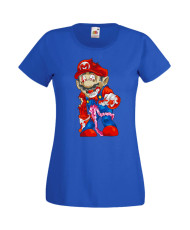 Дамска Тениска Super Mario Mario Zombie 6