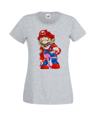 Дамска Тениска Super Mario Mario Zombie 6