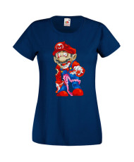 Дамска Тениска Super Mario Mario Zombie 6