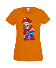Дамска Тениска Super Mario Mario Zombie 6