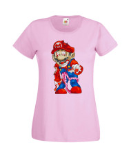 Дамска Тениска Super Mario Mario Zombie 6