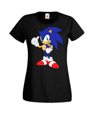 Дамска Тениска Sega Sonic Tales Knuckles Sonic 005