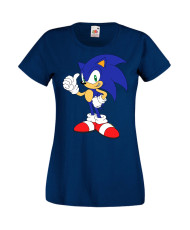 Дамска Тениска Sega Sonic Tales Knuckles Sonic 005