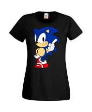 Дамска Тениска Sega Sonic Tales Knuckles Sonic 006