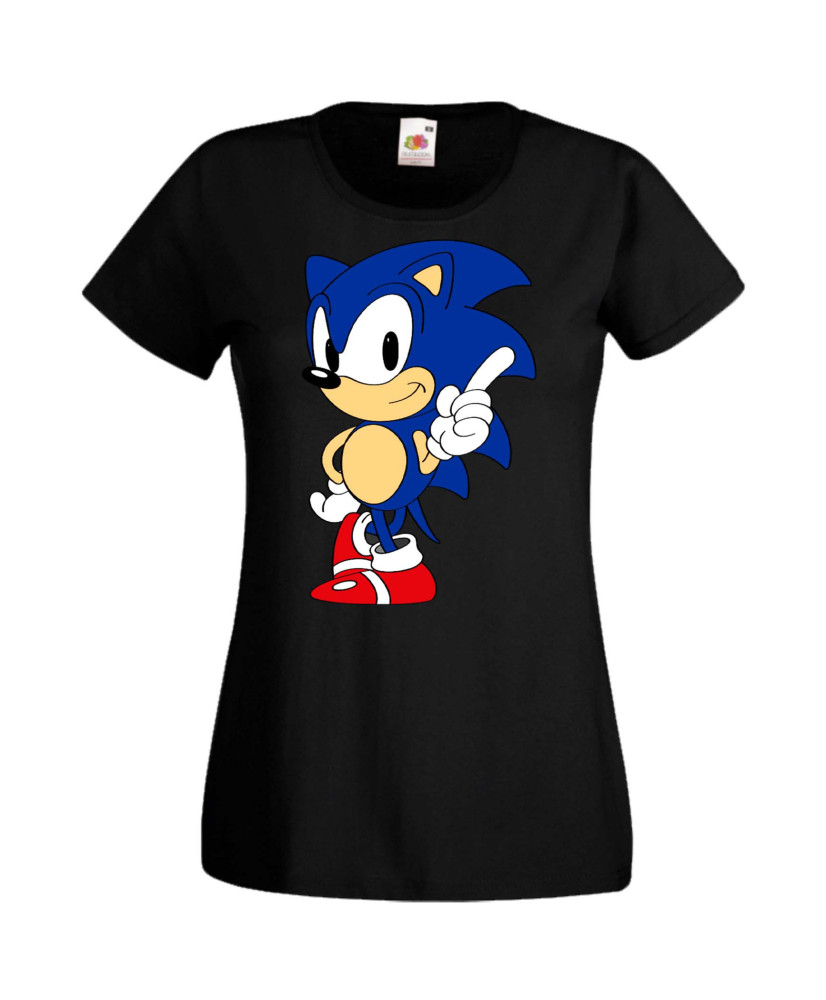 Дамска Тениска Sega Sonic Tales Knuckles Sonic 006