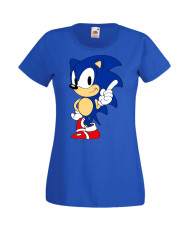 Дамска Тениска Sega Sonic Tales Knuckles Sonic 006