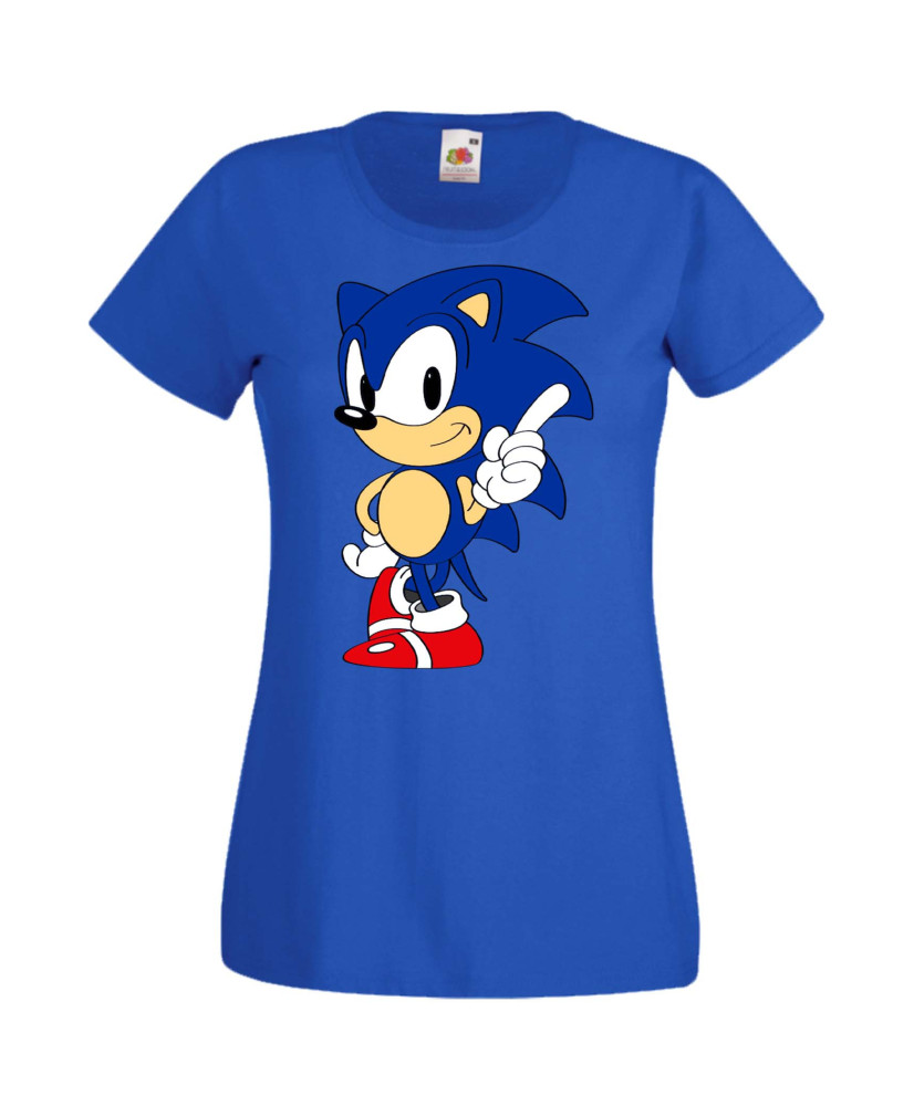 Дамска Тениска Sega Sonic Tales Knuckles Sonic 006