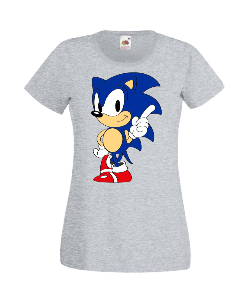 Дамска Тениска Sega Sonic Tales Knuckles Sonic 006