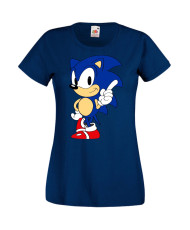 Дамска Тениска Sega Sonic Tales Knuckles Sonic 006