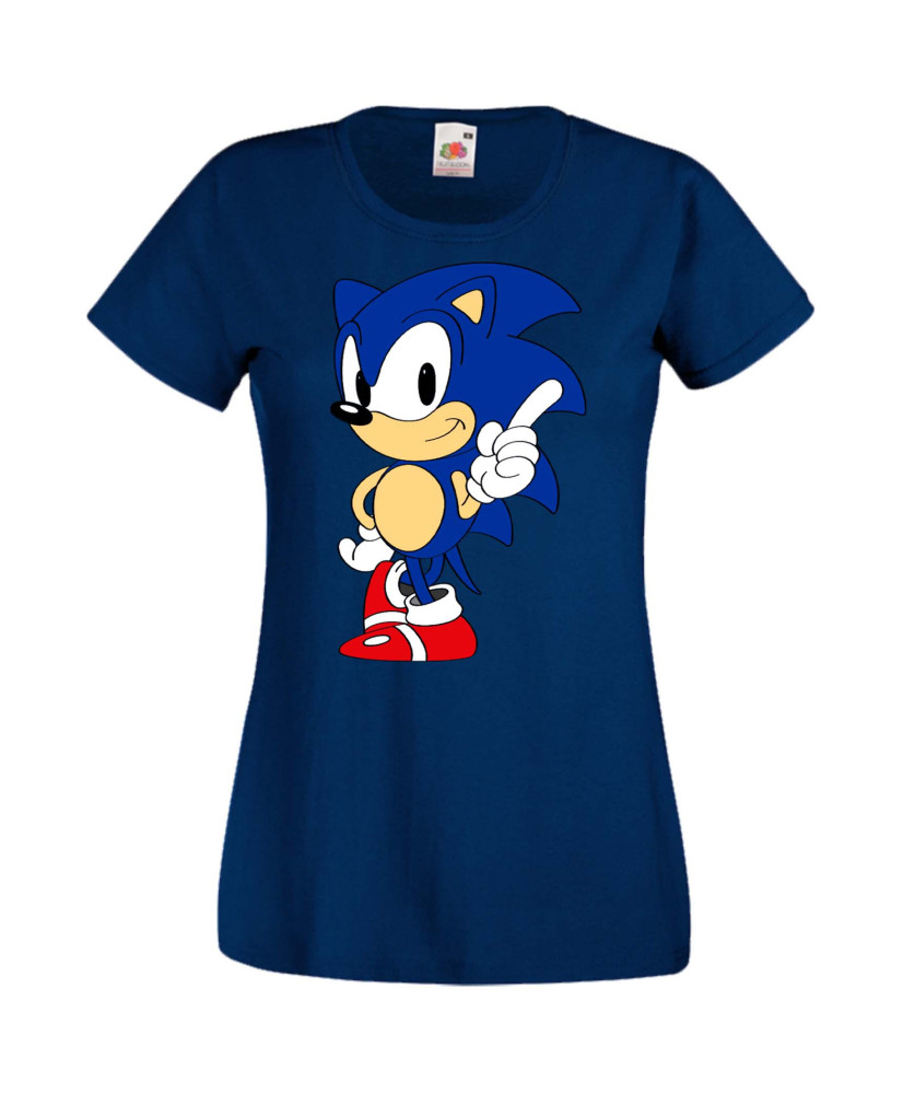 Дамска Тениска Sega Sonic Tales Knuckles Sonic 006