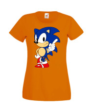 Дамска Тениска Sega Sonic Tales Knuckles Sonic 006