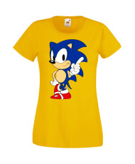 Дамска Тениска Sega Sonic Tales Knuckles Sonic 006