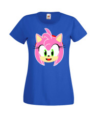 Дамска Тениска Sega Sonic Tales Knuckles Sonic Amy