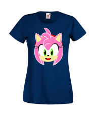 Дамска Тениска Sega Sonic Tales Knuckles Sonic Amy