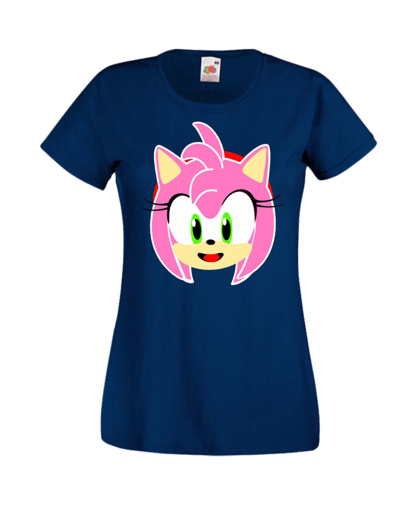 Дамска Тениска Sega Sonic Tales Knuckles Sonic Amy