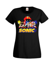 Дамска Тениска Sega Sonic Tales Knuckles Sonic And Friends 002