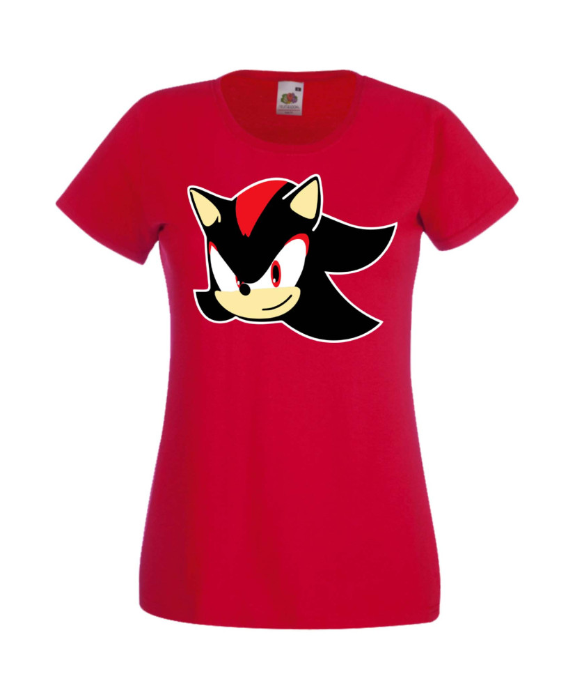 Дамска Тениска Sega Sonic Tales Knuckles Sonic Shadow 001