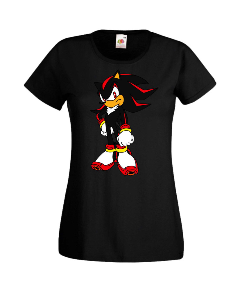 Дамска Тениска Sega Sonic Tales Knuckles Sonic Shadow 002
