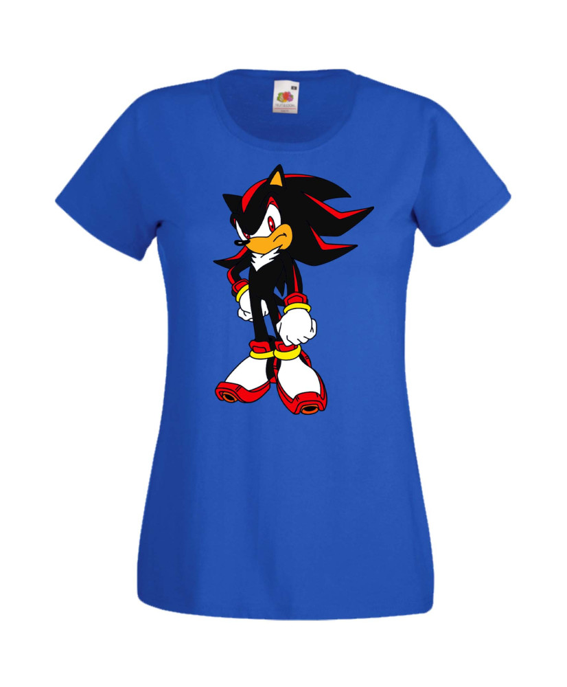Дамска Тениска Sega Sonic Tales Knuckles Sonic Shadow 002