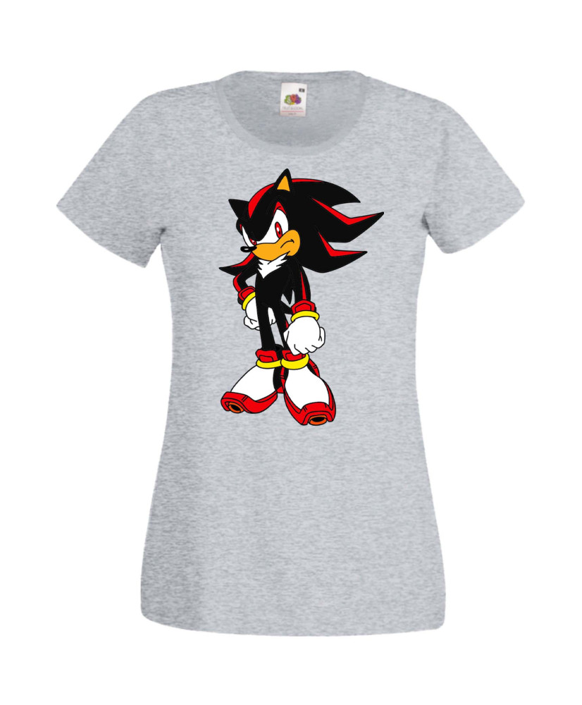Дамска Тениска Sega Sonic Tales Knuckles Sonic Shadow 002