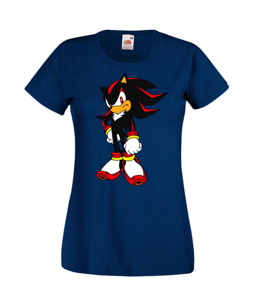 Дамска Тениска Sega Sonic Tales Knuckles Sonic Shadow 002