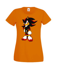 Дамска Тениска Sega Sonic Tales Knuckles Sonic Shadow 002