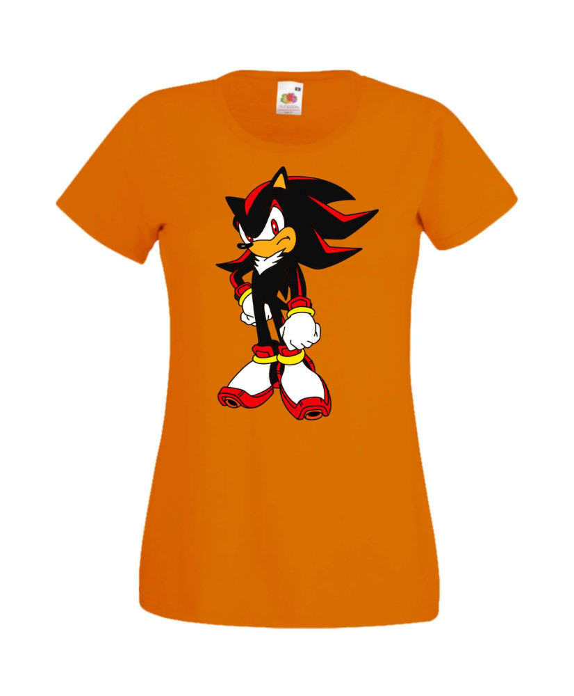 Дамска Тениска Sega Sonic Tales Knuckles Sonic Shadow 002