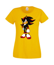 Дамска Тениска Sega Sonic Tales Knuckles Sonic Shadow 002