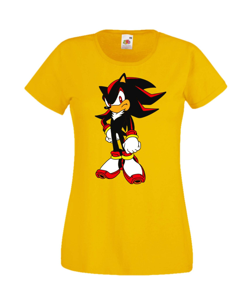 Дамска Тениска Sega Sonic Tales Knuckles Sonic Shadow 002