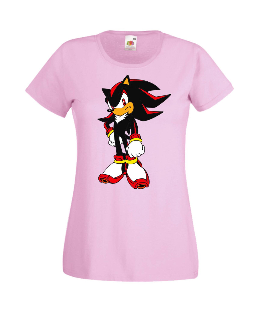 Дамска Тениска Sega Sonic Tales Knuckles Sonic Shadow 002