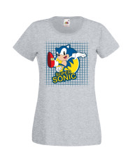 Дамска Тениска Sega Sonic Tales Knuckles Sonic Super Sonic 005
