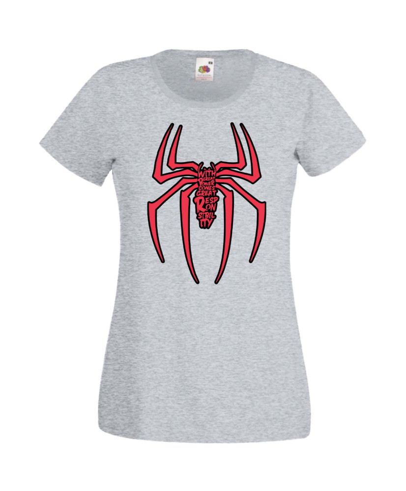 Дамска Тениска Spiderman Spiderman 005