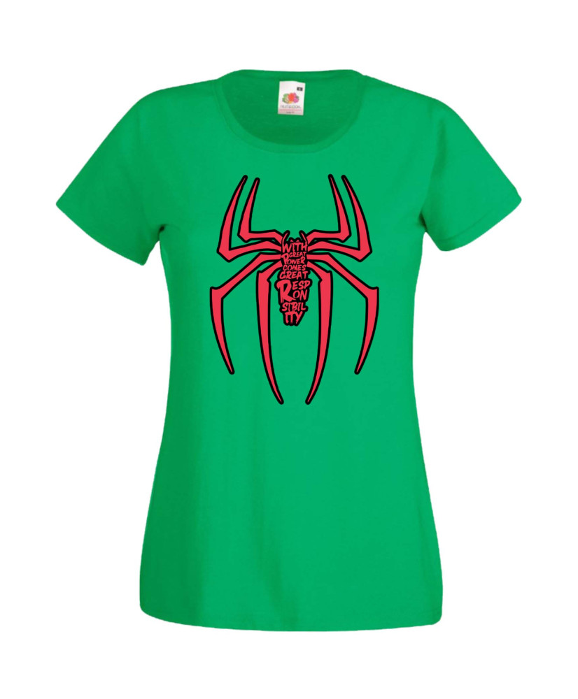 Дамска Тениска Spiderman Spiderman 005