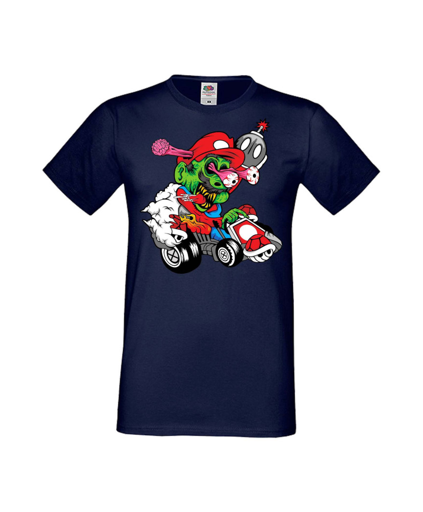 Мъжка Тениска Super Mario Mario Cart Zombie 3