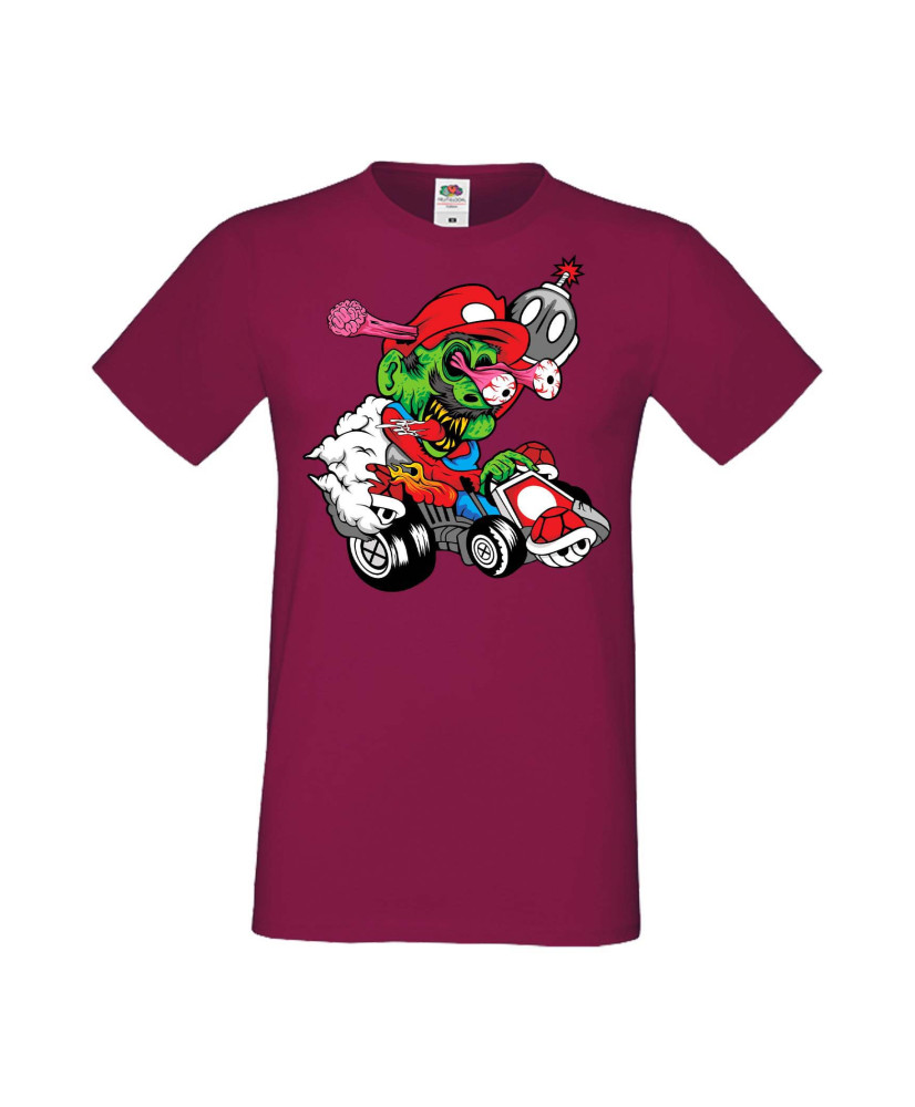 Мъжка Тениска Super Mario Mario Cart Zombie 3