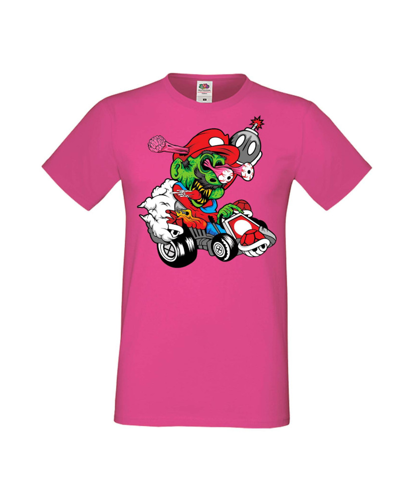 Мъжка Тениска Super Mario Mario Cart Zombie 3