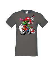 Мъжка Тениска Super Mario Mario Cart Zombie 3