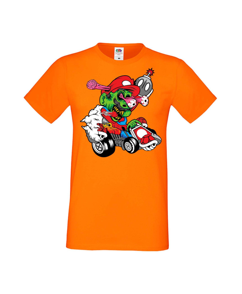 Мъжка Тениска Super Mario Mario Cart Zombie 3