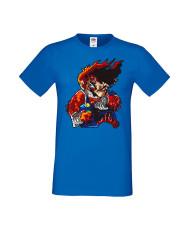 Мъжка Тениска Super Mario Mario Flame