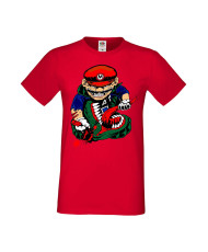 Мъжка Тениска Super Mario Mario Vs Monster