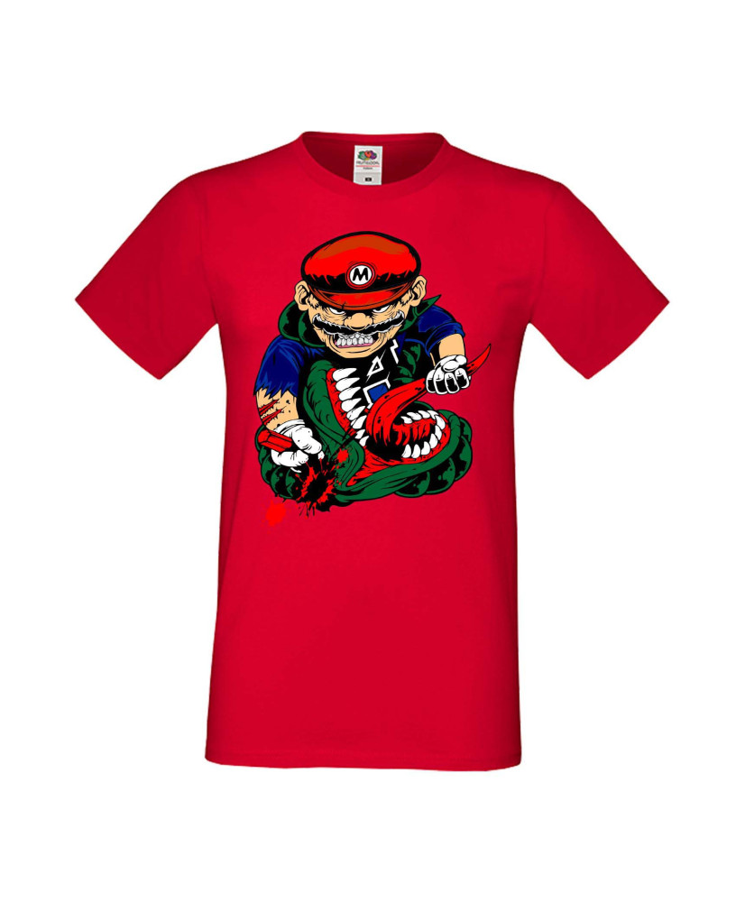 Мъжка Тениска Super Mario Mario Vs Monster