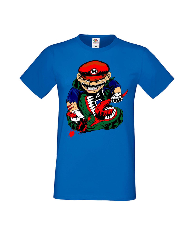 Мъжка Тениска Super Mario Mario Vs Monster