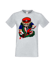 Мъжка Тениска Super Mario Mario Vs Monster