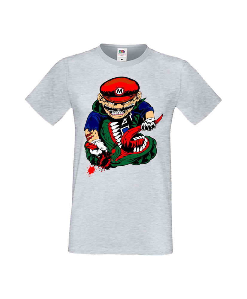 Мъжка Тениска Super Mario Mario Vs Monster