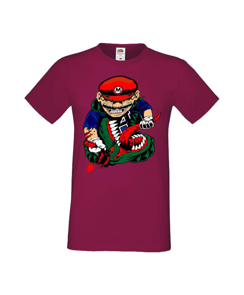 Мъжка Тениска Super Mario Mario Vs Monster