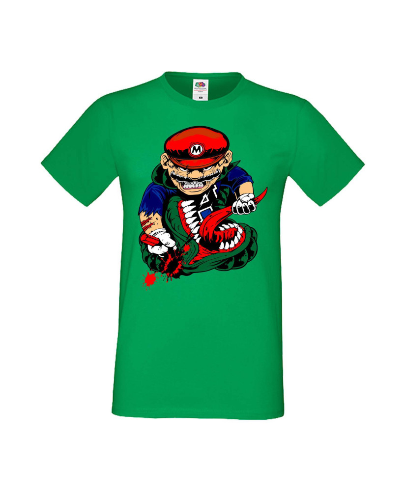 Мъжка Тениска Super Mario Mario Vs Monster