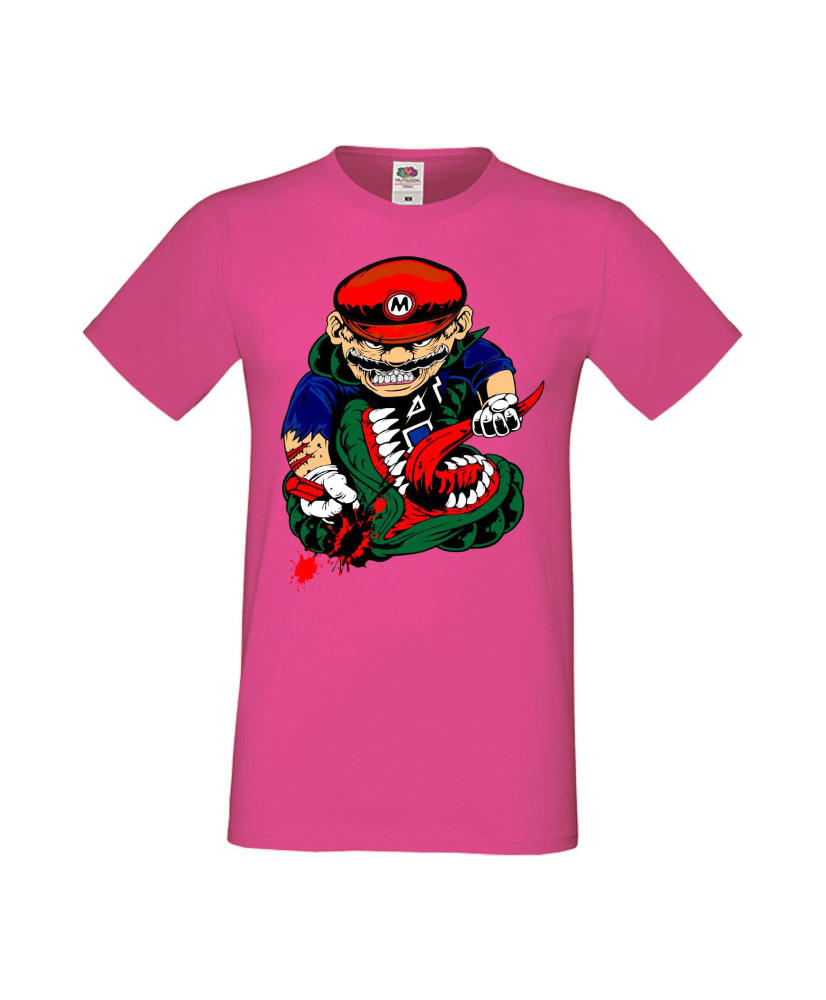 Мъжка Тениска Super Mario Mario Vs Monster
