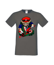 Мъжка Тениска Super Mario Mario Vs Monster
