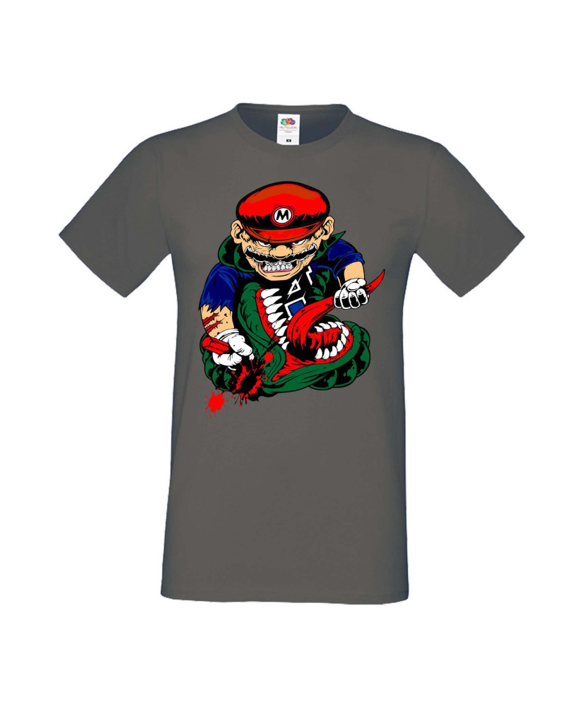 Мъжка Тениска Super Mario Mario Vs Monster