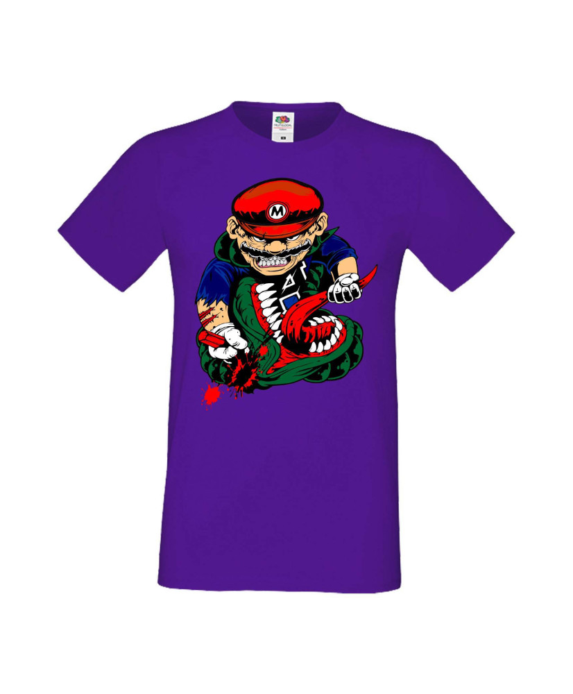 Мъжка Тениска Super Mario Mario Vs Monster